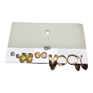 BP Golden Tropical Earring Set